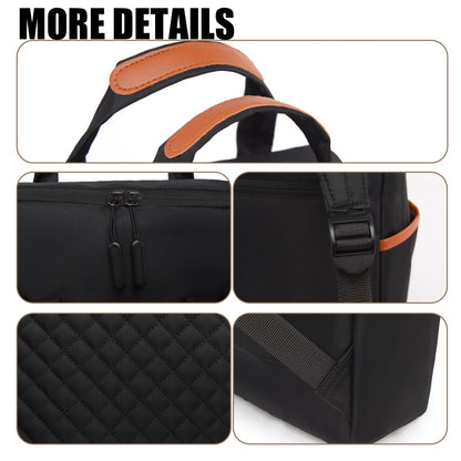 Mochila Coreana Mommy Bag, Mochila Simples de Nylon de Grande Capacidade para Universitários Masculinos e Femininos, Bolsa para Laptop, Mochila de Viagem, Bolsa para Conferências de Embarque