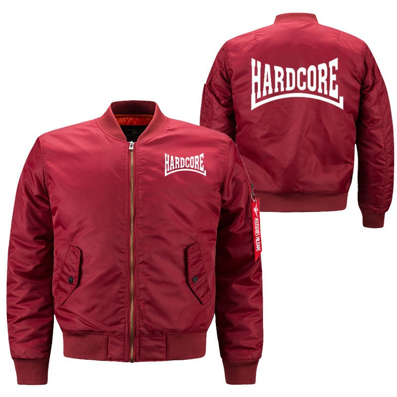 Hardcore Ma1 Bomber Jacket Pilot Men's Outerwear Army Flight Coat windproof waterproof Windbreaker Motorcycle Jacket Parkas