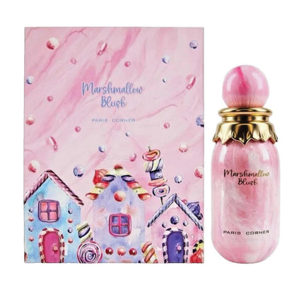 Perfume Árabe Marshmallow Feminino Longa Duração Spray Corporal Perfumes para Mulheres Oriente Médio Parfum Notas Frutadas Feromônio