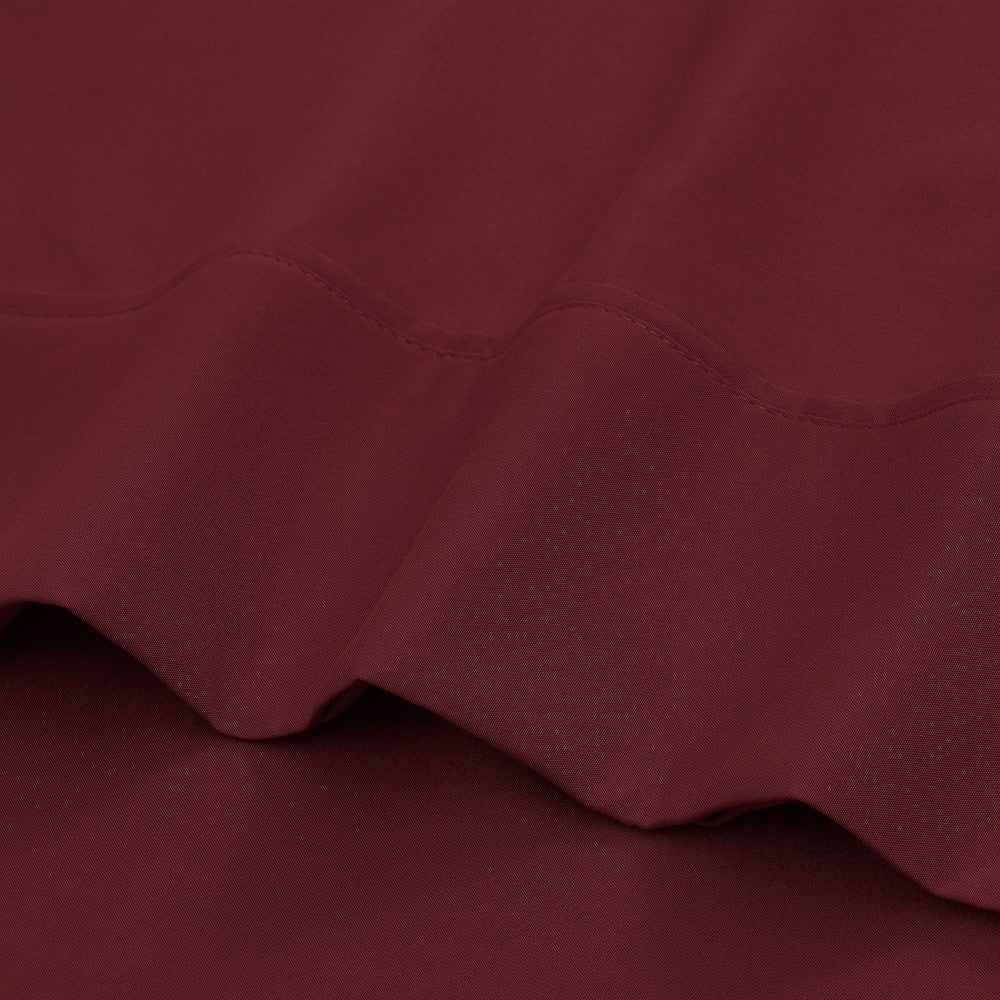 Super Soft Microfiber King Bed Sheet Set 4 Piece Wrinkle Resistant Lightweight Breathable Fitted Flat Pillowcases Elegant Design