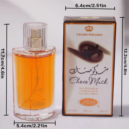 Choco Musk Eau De Parfum Spray For Women, 1.7oz pheromone perfume, women's cologne, lasting fragrance, gift