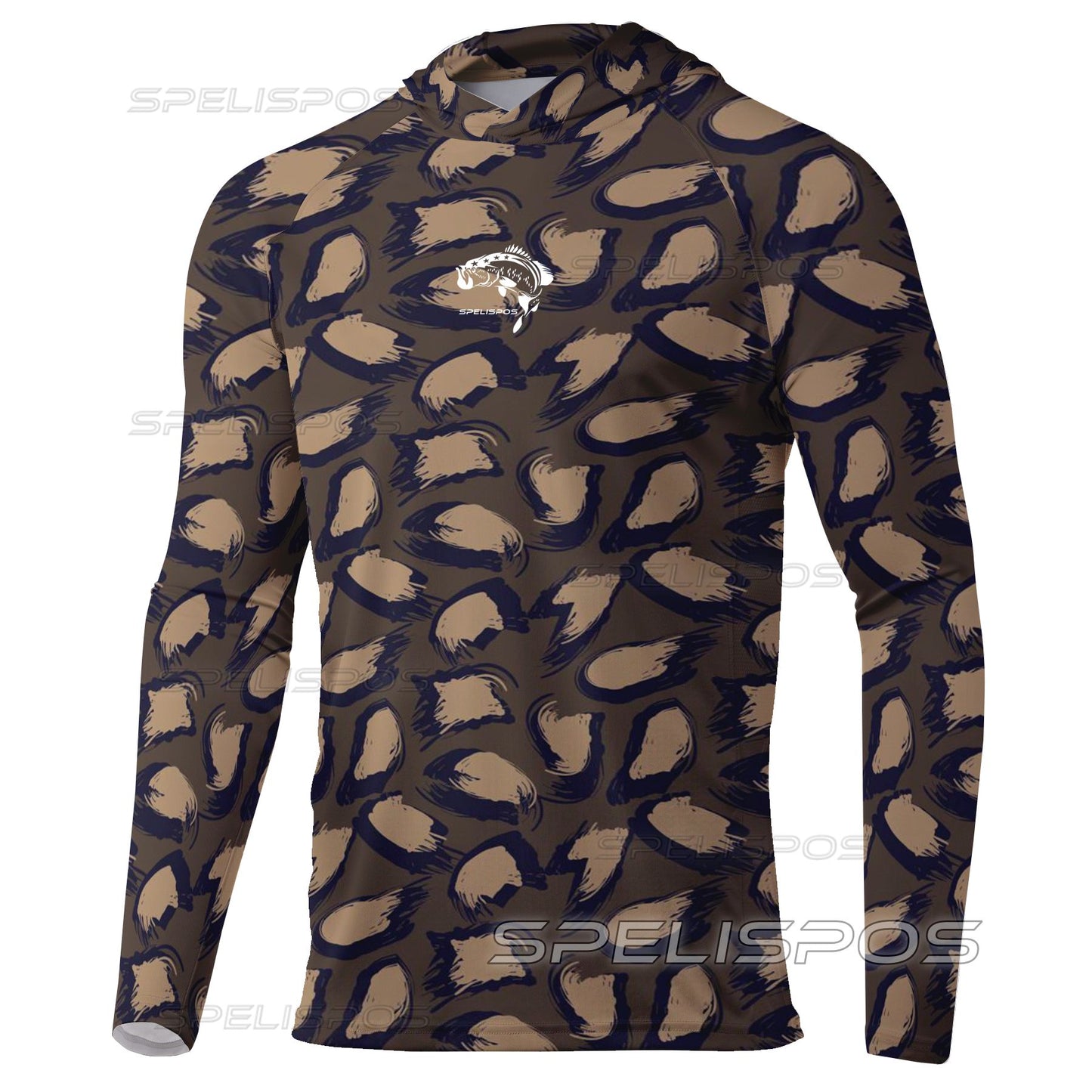 Fishing Shirts UPF 50+ Fish Maillot Tops Wear Beach Gear Hoodies Anti-UV Yacht Sea Angling Sports Uniform Jersey Running Hood