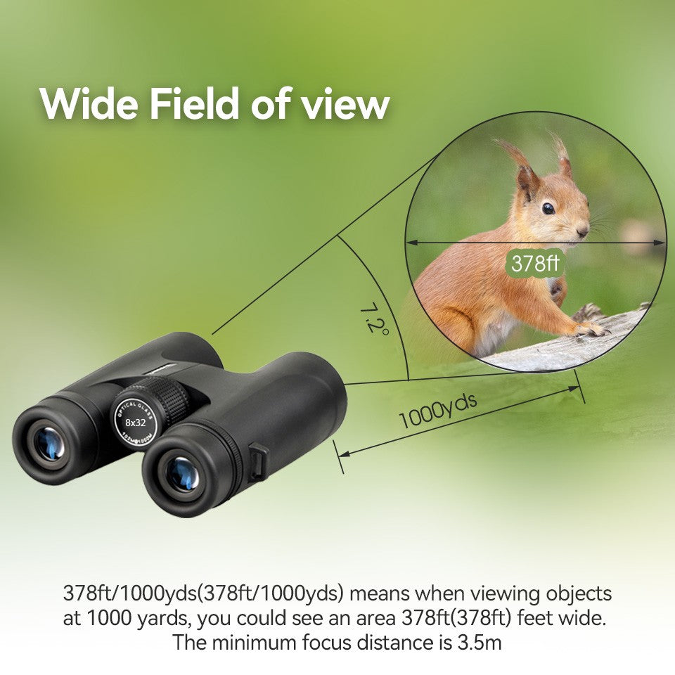 Binóculos Svbony F9333A/F9333B 10X42/8X32 Telescópio Potente Profissional HD De Longo Alcance Equipamento de Acampamento Para Viagens e Sobrevivência