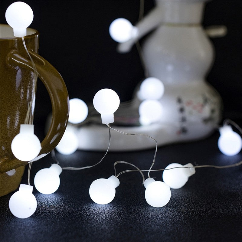 Led Globe String Lights USB Fairy String Light 50 Leds Plug in Decor for Indoor Outdoor Party Wedding Christmas Tree Garden