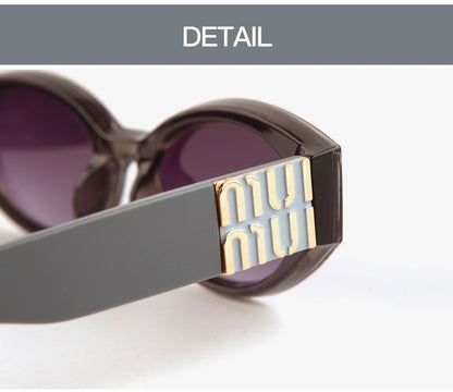 2025 Glamour Fashion Women Sunglasses Luxury Oval Designer Men Glasses Trend Classic Brand Unisex Shades UV400