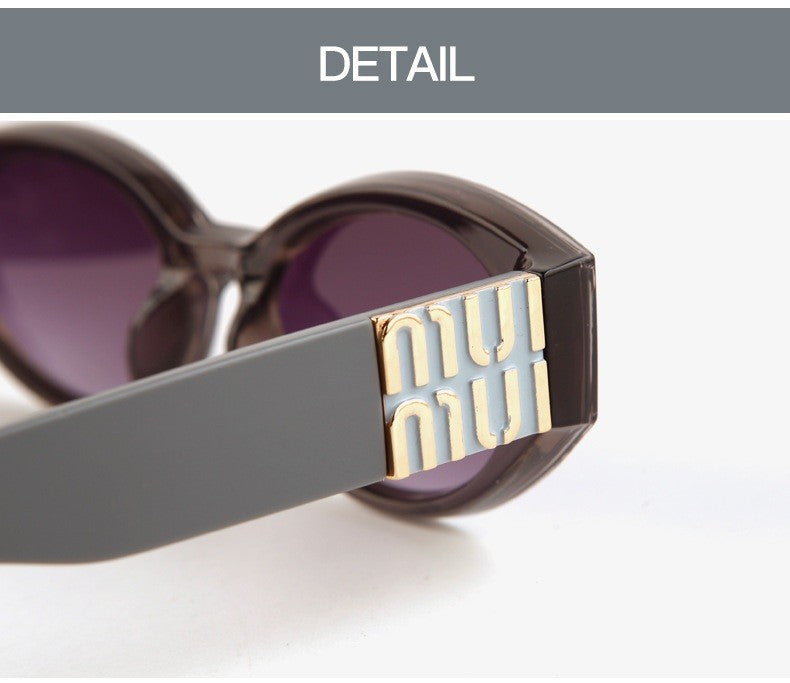 2025 Glamour Fashion Women Sunglasses Luxury Oval Designer Men Glasses Trend Classic Brand Unisex Shades UV400