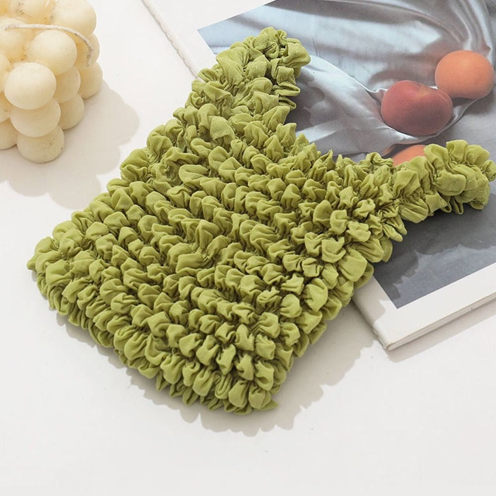 Fold Pleated Storage Bag Magic Expansion Bubble Elastic Paddy Bag Mini Bag Large Capacity Shopping Bag Flexible Stretch Bags