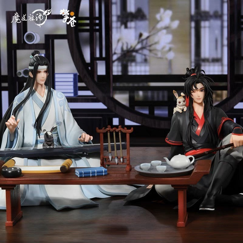 Mo Dao Zu Shi Yunge Yayun Wei Wuxian Lan Wangji Figures Genuine Anime Peripheral Collectible Model Desktop Decoration Doll Gift