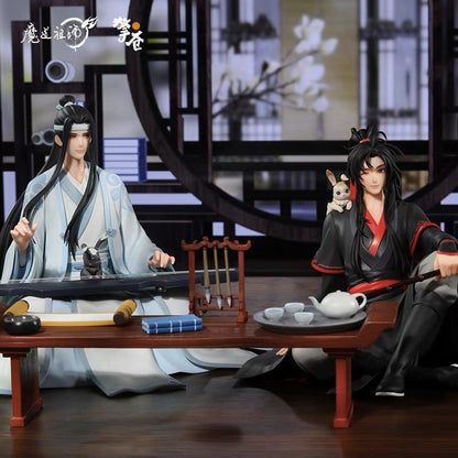 Mo Dao Zu Shi Yunge Yayun Wei Wuxian Lan Wangji Figures Genuine Anime Peripheral Collectible Model Desktop Decoration Doll Gift