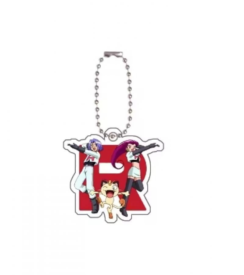 Chaveiro de acrílico de série completa para Mega Evoluções em inglês Sv10 Sv11 Sv9 151 Logotipo Anime Pingente de acrílico de decoração de bolsa