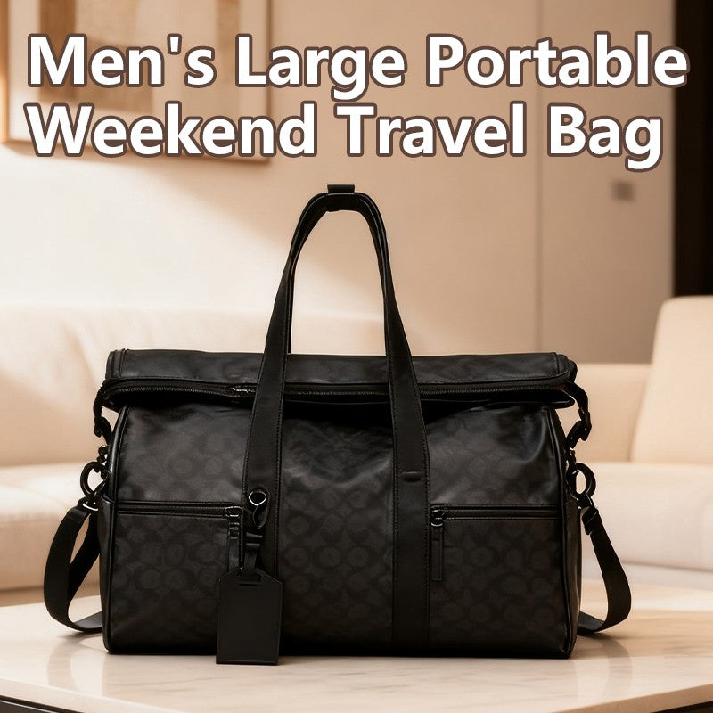 Large Duffle Bag for Travel Waterproof Gym Duffel Bag Men Durable Carry on Weekender Overnight Sports Luggage Weekend  Workout