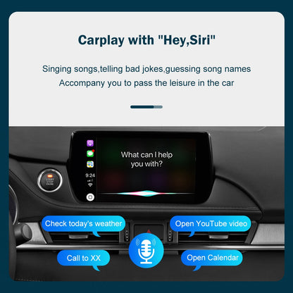 Adaptador USB CarPlay e Android Auto com fio para Mazda 6 2 3 CX3 CX5 CX9 MX5 2016-2020 com sistema Mazda Connect