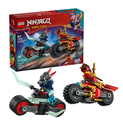 LEGO Phantom Ninja 71838 Perseguição de Moto do Kai Brinquedo de Bloco de Montar Quebra-Cabeça Presente