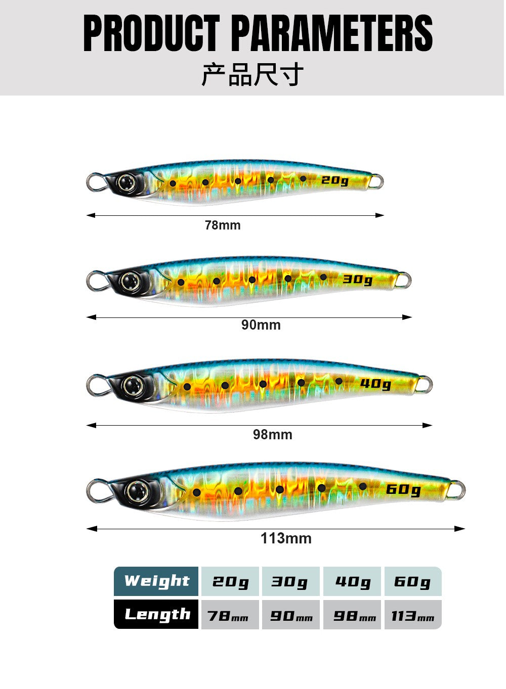 JIGGING PRO Jugulo Jig 15g 20g 30g 40g 60g Casting Jig Pesca de Costa Metal Jig Isca Pesca Marítima