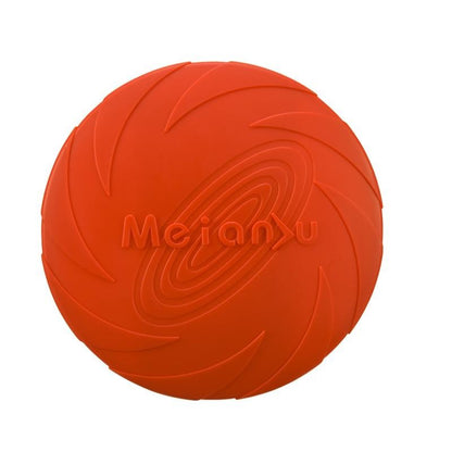 OUZEY Brinquedos de Disco Voador Resistente à Mordida para Cães, Brinquedos Multifuncionais para Treinamento de Filhotes, Jogos Interativos ao Ar Livre, Produtos para Cães de Estimação