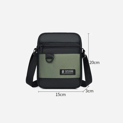 New Oxford Cloth Men Shoulder Bag Waterproof Large Capacity Crossbody Bag Comfortable Portable Messenger Bag Outdoor