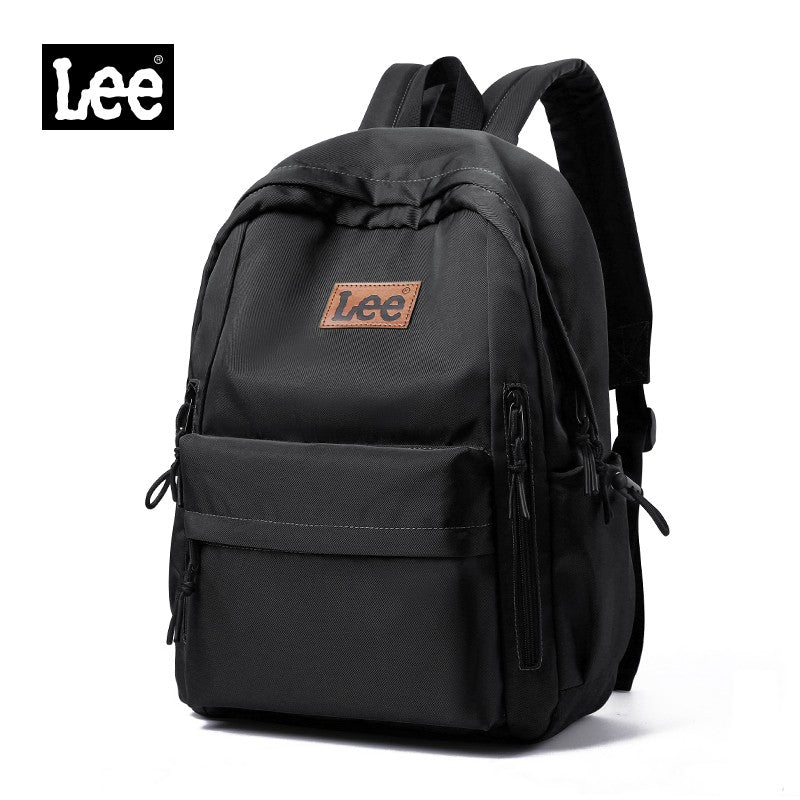 Mochila Leve LEE para Notebook 16 Polegadas Feminina Masculina Oxford, Bolsa Escolar de Ensino Médio de Grande Capacidade, Mochila de Estudante Universitário Adolescente