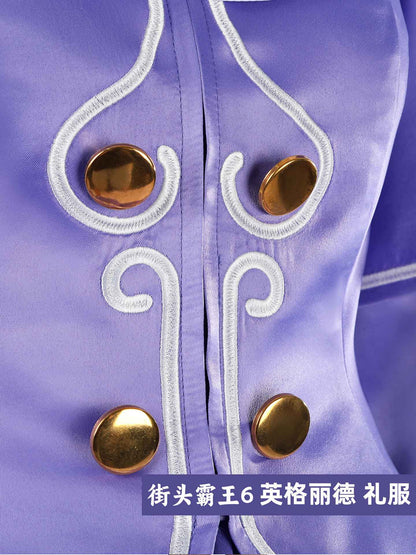 Game Street Fighter Ingrid Cosplay Costume Ingrid Dress For Hallowmas Party Ingrid Role Play Outfit Adult Unisex Prop