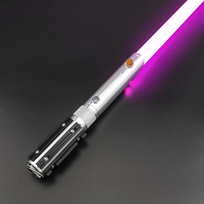 TXQSABER Anakin Lightsaber Natal Laser Pixel placa RGB Smooth Swing Punho de Metal com Lâmina de Tira de LED SDCard Proffie