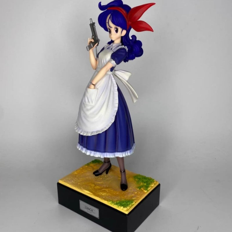 New Cartoon Model Dragon Ball Hand Jt Childhood Lan Qi Two-Dimensional Beautiful Girl Tide Play Statue Collection Gift