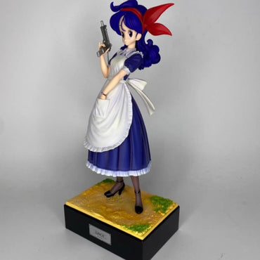 New Cartoon Model Dragon Ball Hand Jt Childhood Lan Qi Two-Dimensional Beautiful Girl Tide Play Statue Collection Gift
