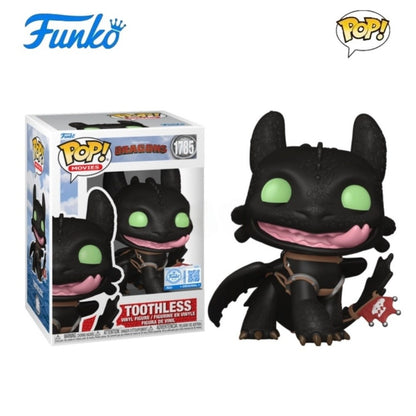 Bonecos de Ação Funko Pop Desdentado Como Treinar Seu Dragão, Figura de Anime, Decoração Colecionável, Modelo de Edição Limitada, Brinquedos, Presentes