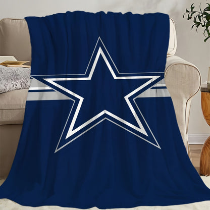 Dallas Cowboys Rugby Blanket Blanket for Couch Sofa Travel Home Hiking Picni Bed Beding Flannel Blanket birthday gift