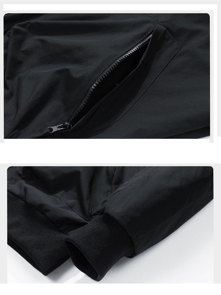 Spring Autumn Plus Size Jacket Men's Pocket Loose Fashion Brand Coat 130kg 7XL bomber jacket 5XL 6XL workwear jacket