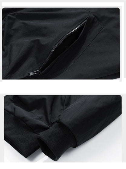 Spring Autumn Plus Size Jacket Men's Pocket Loose Fashion Brand Coat 130kg 7XL bomber jacket 5XL 6XL workwear jacket