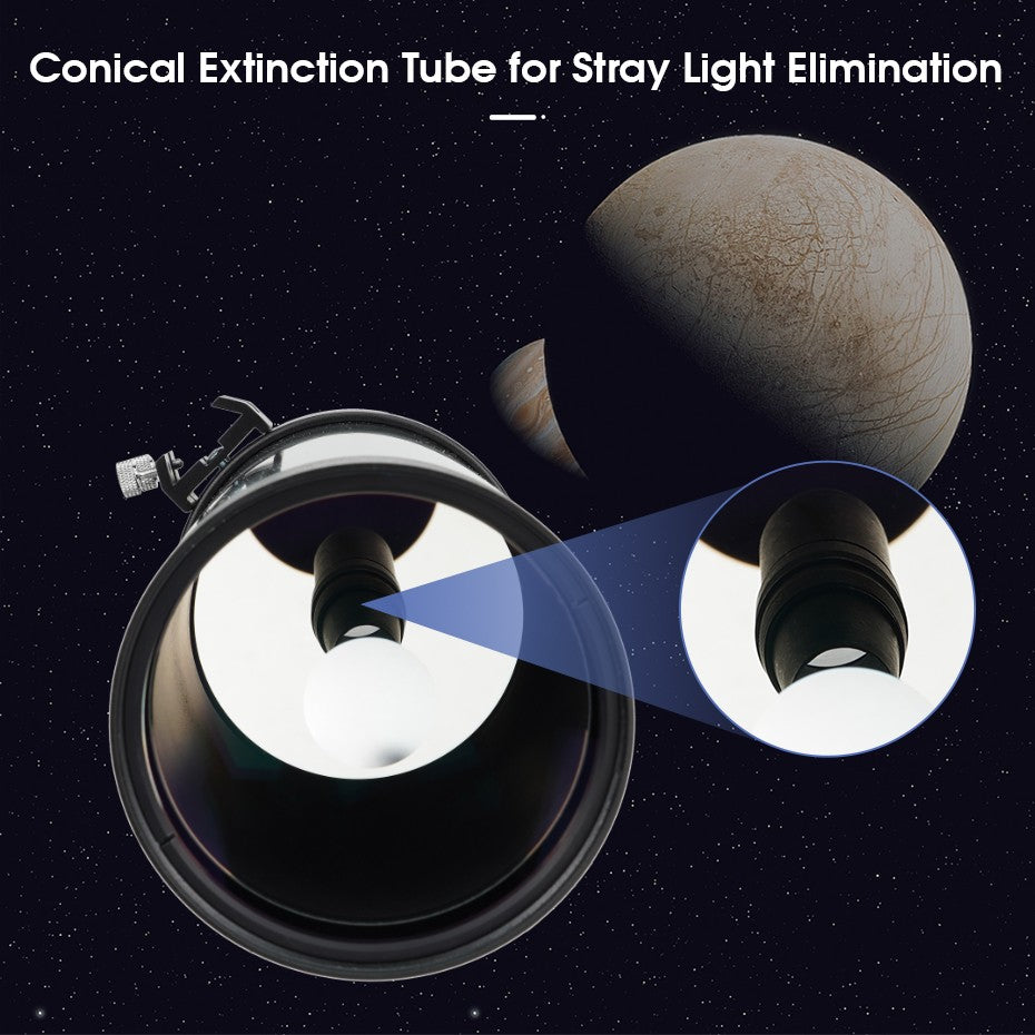 Svbony MK90/MK105/MK127 Telescópio MaK Portátil, Design "Grab-and-Go" para Observação Lunar, Planetária e de Nebulosas, Maksutov Cassegrain