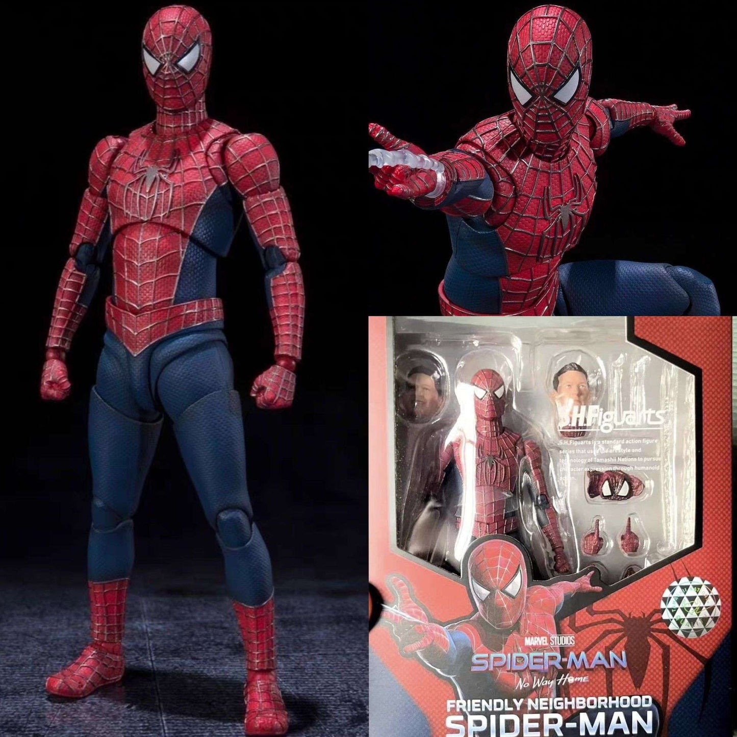 Tobey Maguire Homem-Aranha BJD Boneco Articulado Homem-Aranha Brinquedos Modelo
