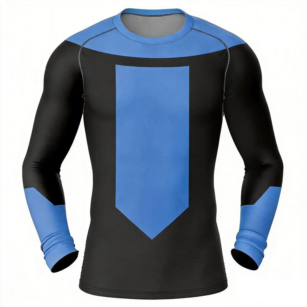 Invincible Cosplay Rash Guard Diving T Shirt BJJ RashGuard Long Short Sleeve MMA Clothing Men Women Viltrumite Gym Shirt Costume