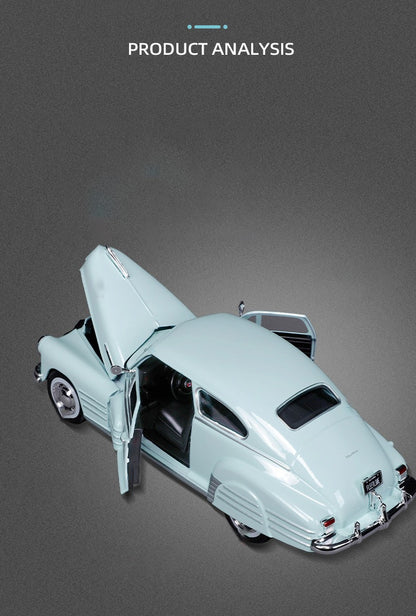 Maisto 1:24 Chevrolet Fleetline Aerosedan 1948 Carro de Liga Leve Diecasts Veículos de Brinquedo Carro Modelo em Miniatura em Escala Para Crianças