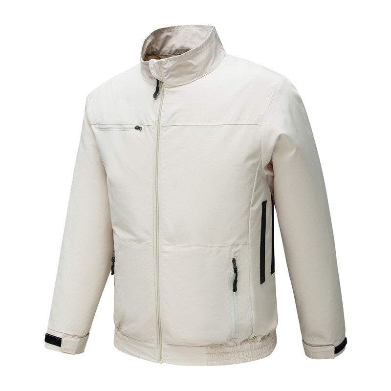 Cooling Air Conditioning Clothes with Fan Outdoor Charging Summer Cooling Welding Labor Overalls Men