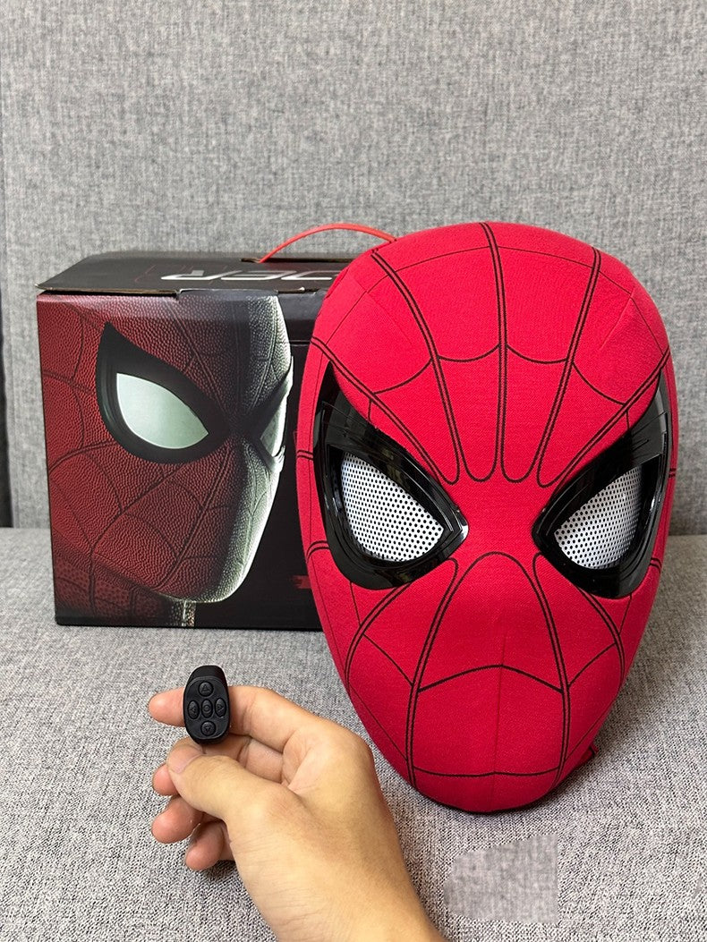 Nova Máscara do Homem-Aranha: Sem Volta Para Casa Capacete de Luxo Recarregável Olhos Remotos Móveis Máscara Decoração de Cosplay Brinquedos de Presente