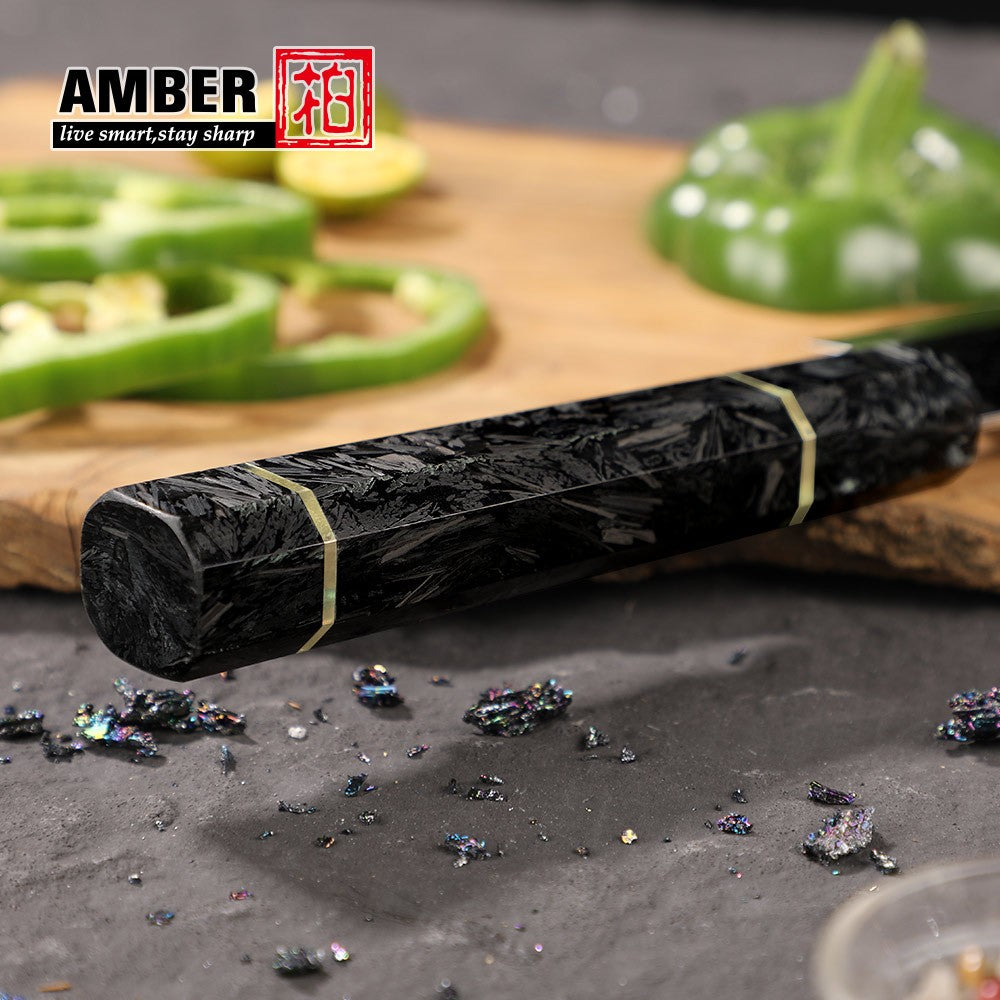 Professional 67-layer Damascus Japanese Kitchen Nakiri Gyuto Chef bread boning Knife Set Home kitchen tool with Carbon Fiber HD