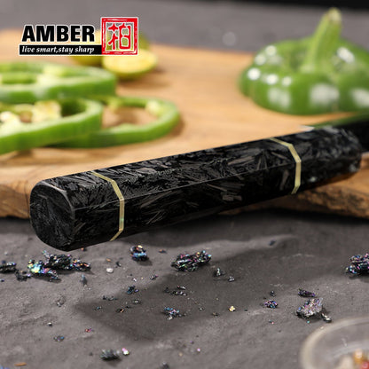 Professional 67-layer Damascus Japanese Kitchen Nakiri Gyuto Chef bread boning Knife Set Home kitchen tool with Carbon Fiber HD