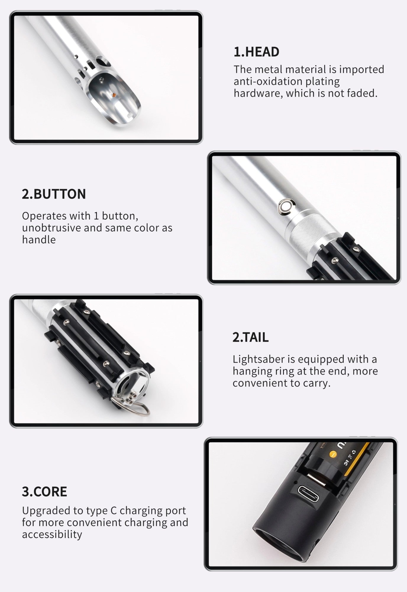 TXQSABER Anakin Lightsaber Natal Laser Pixel placa RGB Smooth Swing Punho de Metal com Lâmina de Tira de LED SDCard Proffie