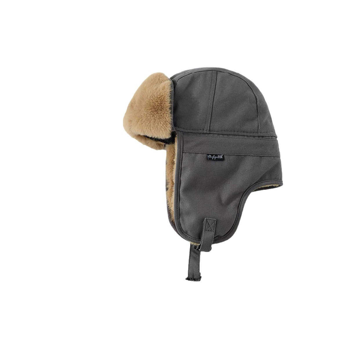 Chapéu Ushanka Feminino Coreano Simples Letras Quente À Prova De Frio Para Andar No Inverno Amantes Selvagens Protetores De Orelha Masculino