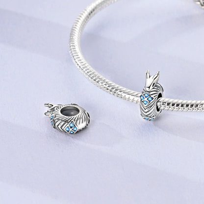 925 Sterling Silver Can Be Opened Pandant Easter Egg Charms Beads Fit Original Bracelet Making Fine Jewelry Women DIY Gift