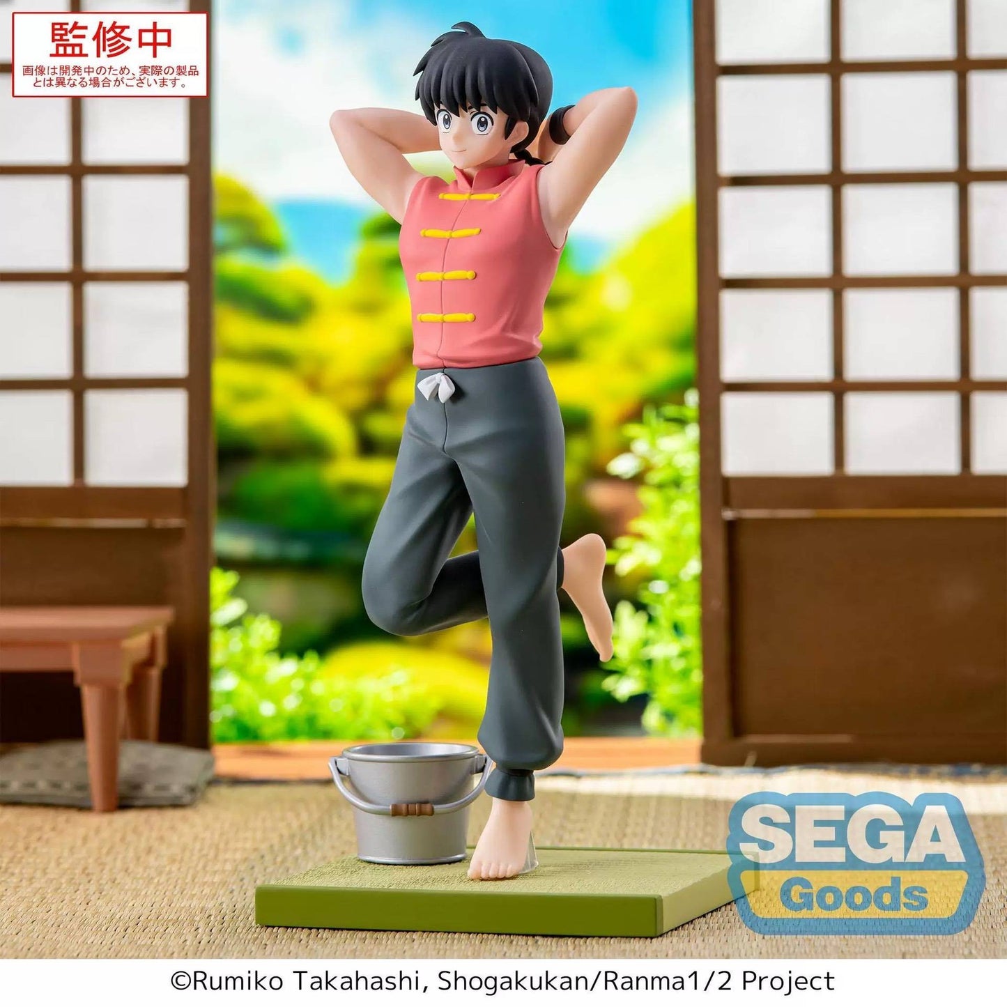 Original SEGA Ranma 1/2 Luminasta Shampoo Tendou Akane Saotome Ranma 19Cm Boneca Kawaii Action Figure PVC Modelo Brinquedos Colecionáveis