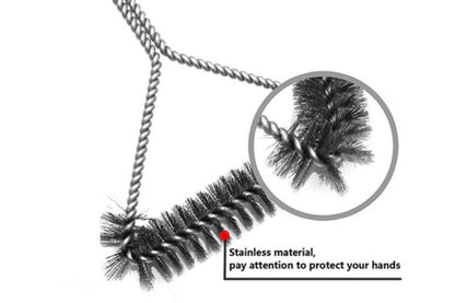 Grill Brush and Scraper Best BBQ Cleaner Perfect Tools for All Grill Types Including Weber Ideal Barbecue Accessories