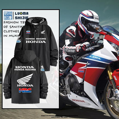 New Honda Motorcycle Windproof Blast Suit CBR Non-Double Wing Clothing Riding Suit Motorcycle Jacket Men