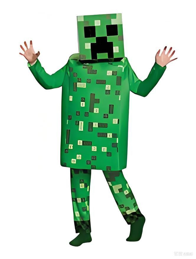 Diamond style armor in the block world | cosplay costumes for game characters | adult wearable armor