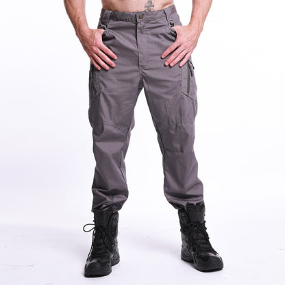 Military Tactical Pants Cargo Men Waterproof Trousers Casual Pants Wear-resistant Multi-pocket Outdoor Hiking Work Trousers Male