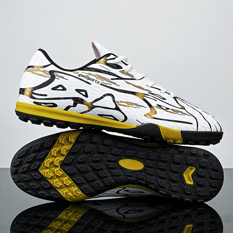 Unisex Youth Soccer Cleats Lightweight Football Shoes for Match Training Enhanced Grip Durable FG TF Comfortable Breathable