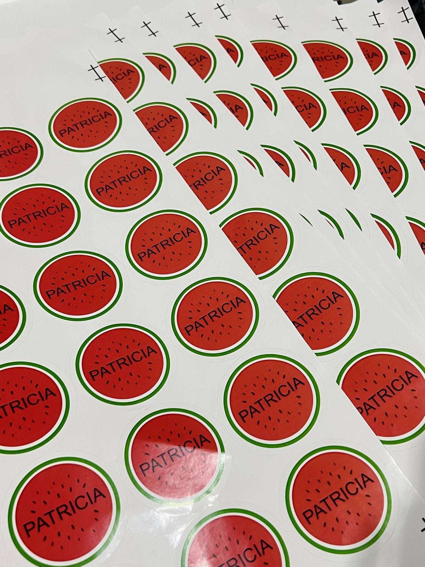 1000PCS Custom Stickers Customize Logo Business Name Thank You Stickers Personalized Packaging Labels Design Your Own Stickers