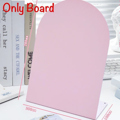 Creative Large Capacity Desktop Message Board Vertical Curved Storage Board Note Board Office Home Desktop Ornament