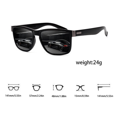 4 PCS Fashion Vintage Pattern Square Sunglasses Men Women Fishing Driving Man Luxury Brand Designer Sun Glasses UV400 Eyewear ?