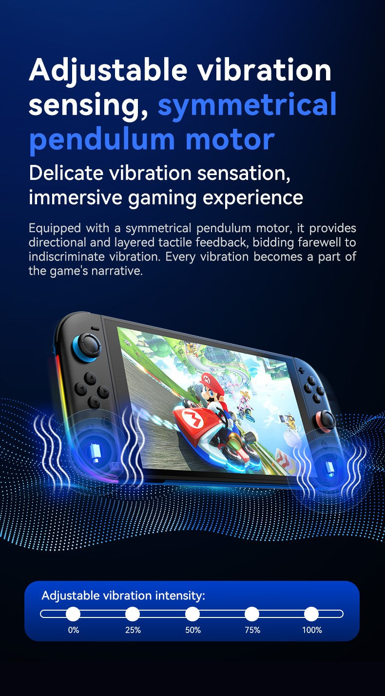 JOY-06 Wireless Game Controller For Switch 2 Magnetic Bluetooth Gamepad with 9-Axis Gyroscope RGB Light Wake-up For NS2 Joycons